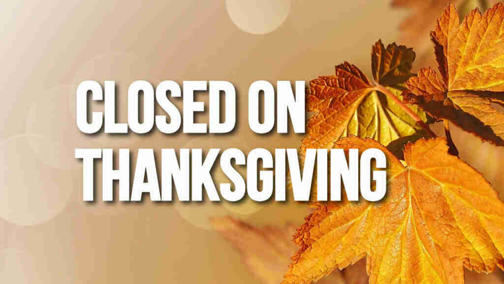 Cedar Bluff Utilities Announces Thanksgiving Holiday Closure