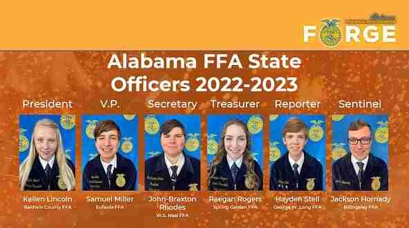 2023-2024 National FFA Officer team, WTAQ News Talk, 97.5 FM · 1360 AM