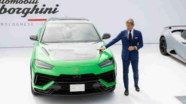 Selling dreams': Lamborghini CEO on perfecting the brand's first electric  car - WEIS | Local & Area News, Sports, & Weather