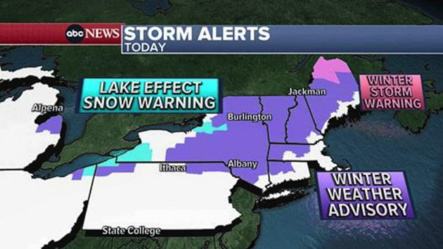 Up to 5 feet of lake-effect snow forecast for Buffalo, New York - WEIS