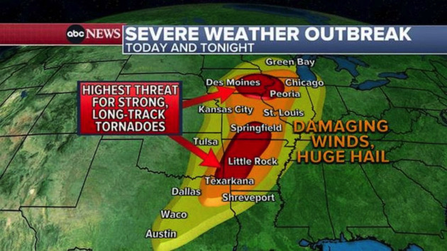 Tornado outbreak in forecast days after severe storms killed dozens ...