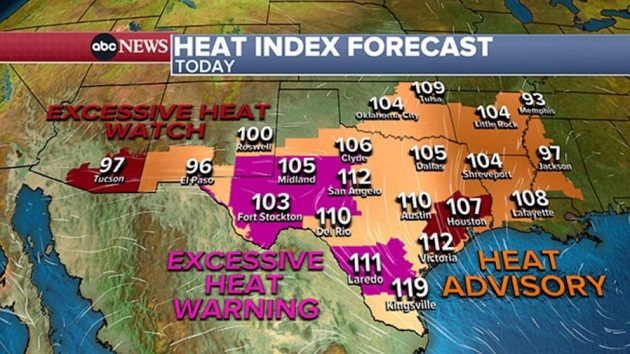 Heat alerts in effect for nearly 50 million Americans from Arizona to ...