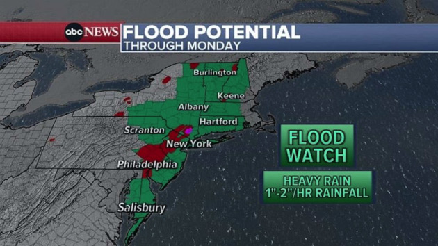 One dead as heavy rain prompts flash flood emergency in parts of New ...