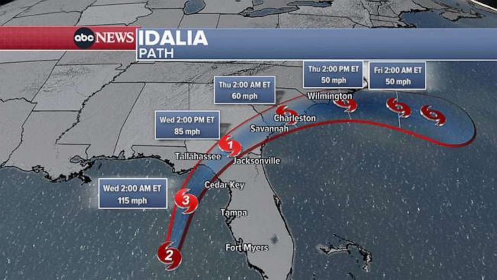 Live updates: Hurricane Idalia track, forecast and impacts in Tampa Bay