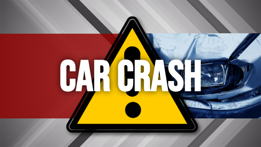 Generic car crash image for coverage of the Sand Rock accident; does not depict the actual scene.