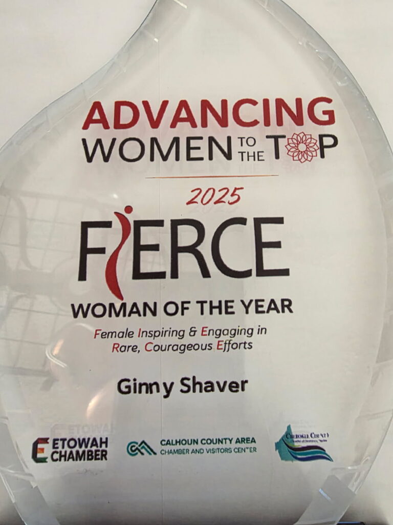 Representative Ginny Shaver Named Cherokee “Fierce Woman of the Year”