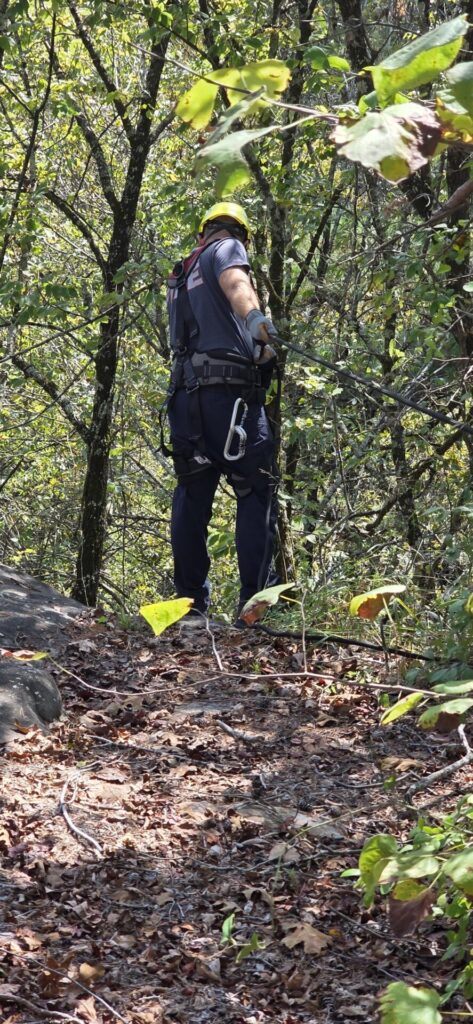 Gadsden Firefighters Complete Rope Rescue Training at Noccalula Falls