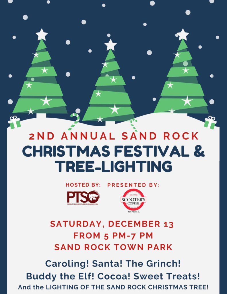 Sand Rock to Host 2nd Annual Christmas Festival and Tree-Lighting
