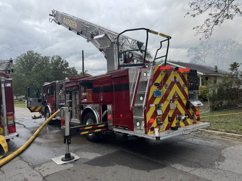 Gadsden Fire Department Responds to Walnut Park Structure Fire