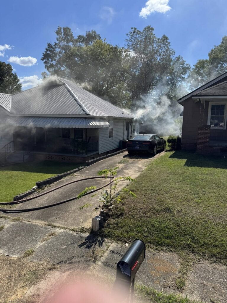 Gadsden Fire Department Responds to Eastside Structure Fire
