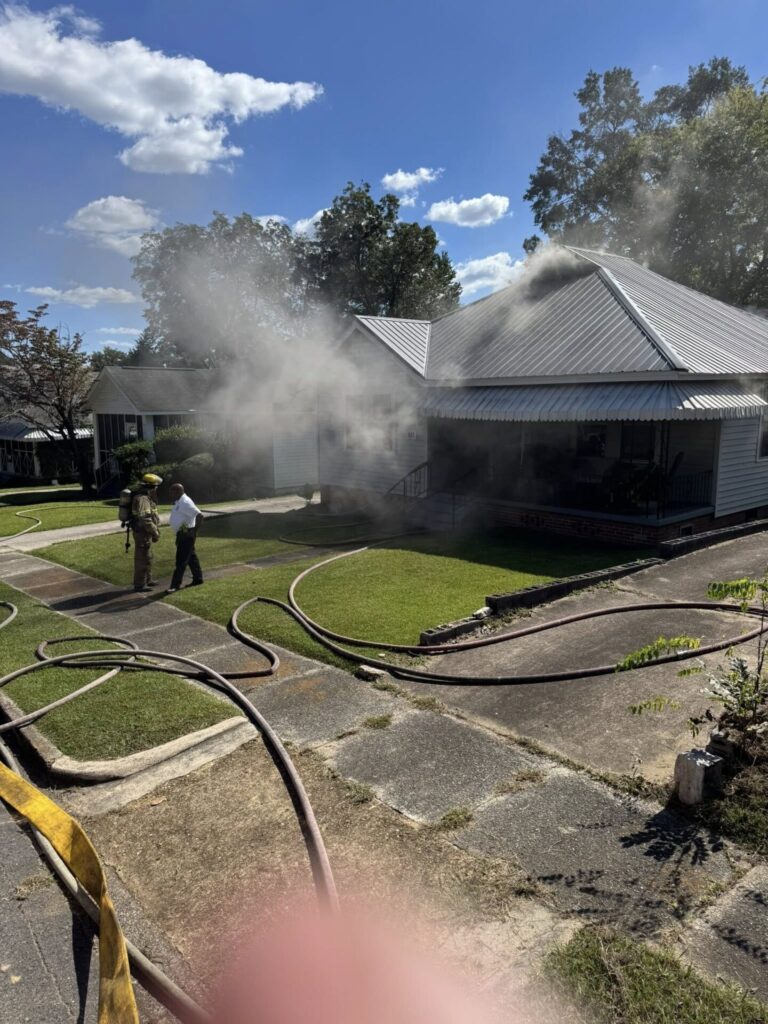 Gadsden Fire Department Responds to Eastside Structure Fire