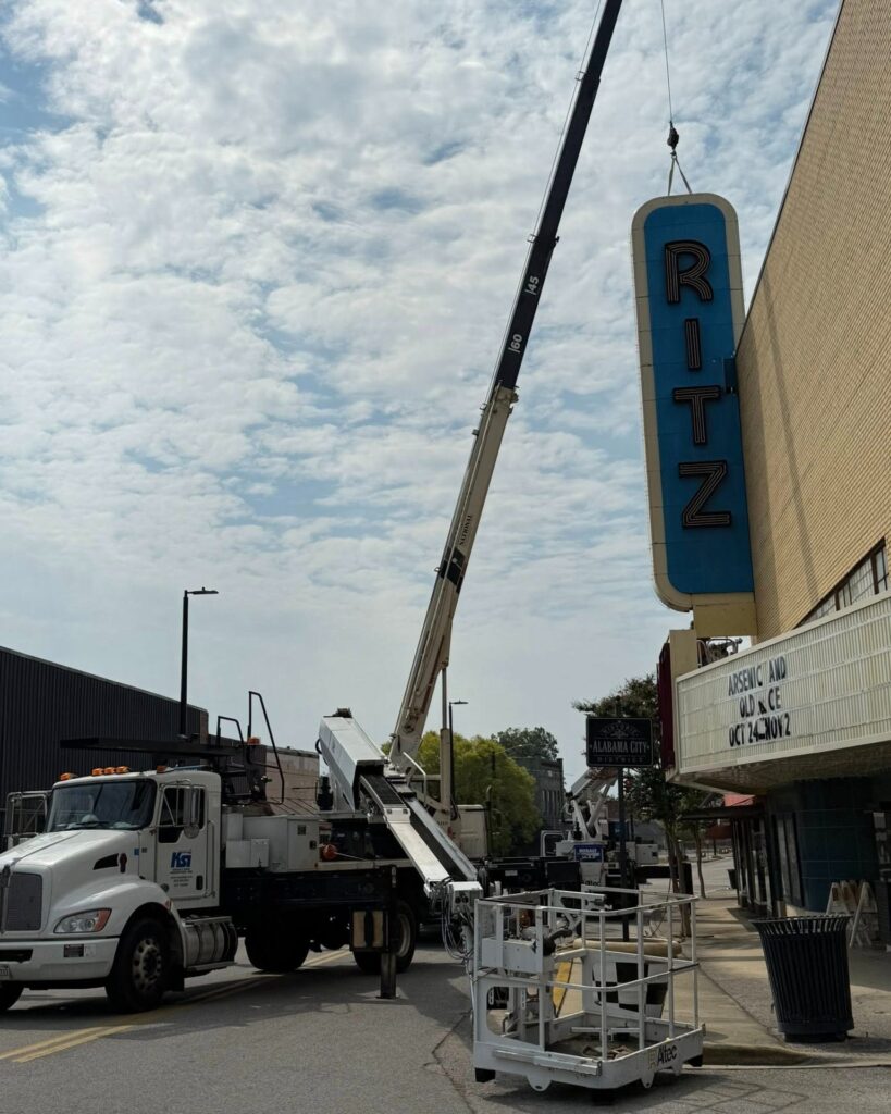 Artoberfest and Ritz Theatre Sign Lighting Set to Shine in Downtown Gadsden