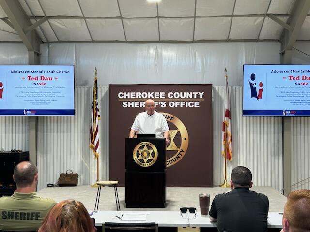 Cherokee County Sheriff's Office Hosts Adolescent Mental Health Training by NASRO