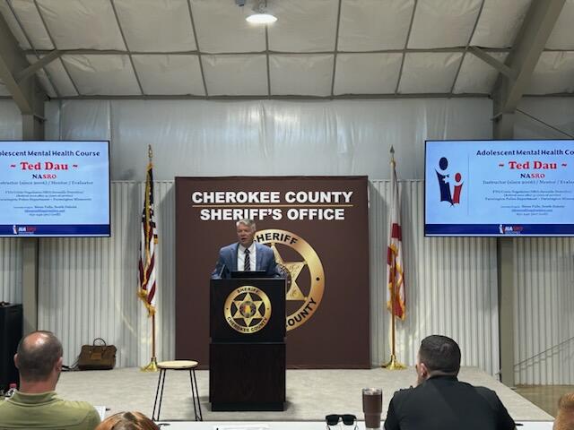 Cherokee County Sheriff's Office Hosts Adolescent Mental Health Training by NASRO
