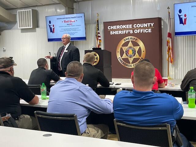 Cherokee County Sheriff's Office Hosts Adolescent Mental Health Training by NASRO