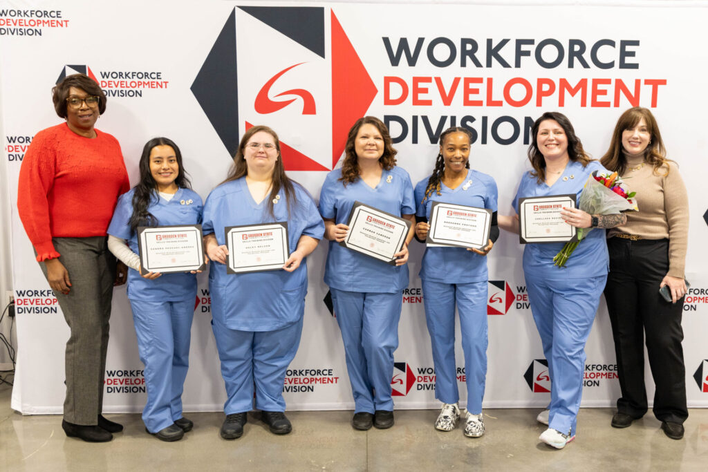 Gadsden State Skills Training Division holds pinning ceremony for program completers