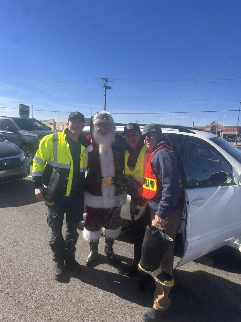 Gadsden Fire Department Raises Over $12,000 in Annual Toys From Santa Roadblock