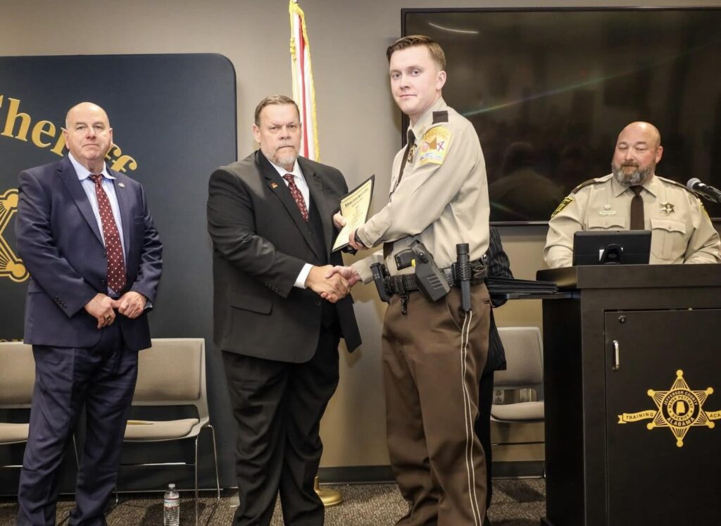 Cherokee County Deputy Ethan Stone Graduates Sheriff’s Academy
