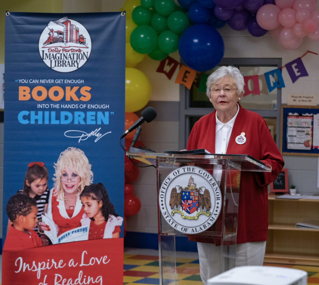 Governor Ivey Marks Literacy Milestone as Alabama Reaches 2 Million Books Mailed Through Dolly Parton’s Imagination Library