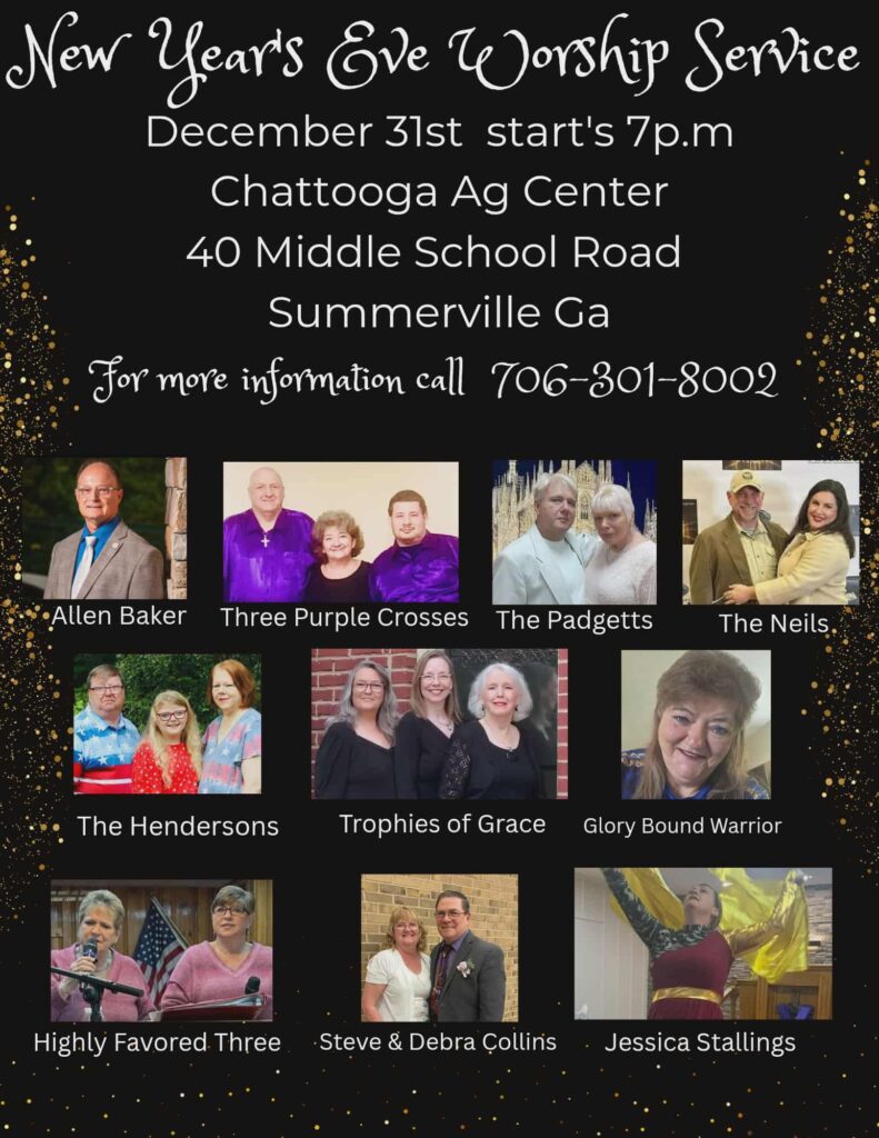 Community Invited to New Year’s Eve Worship Service in Summerville
