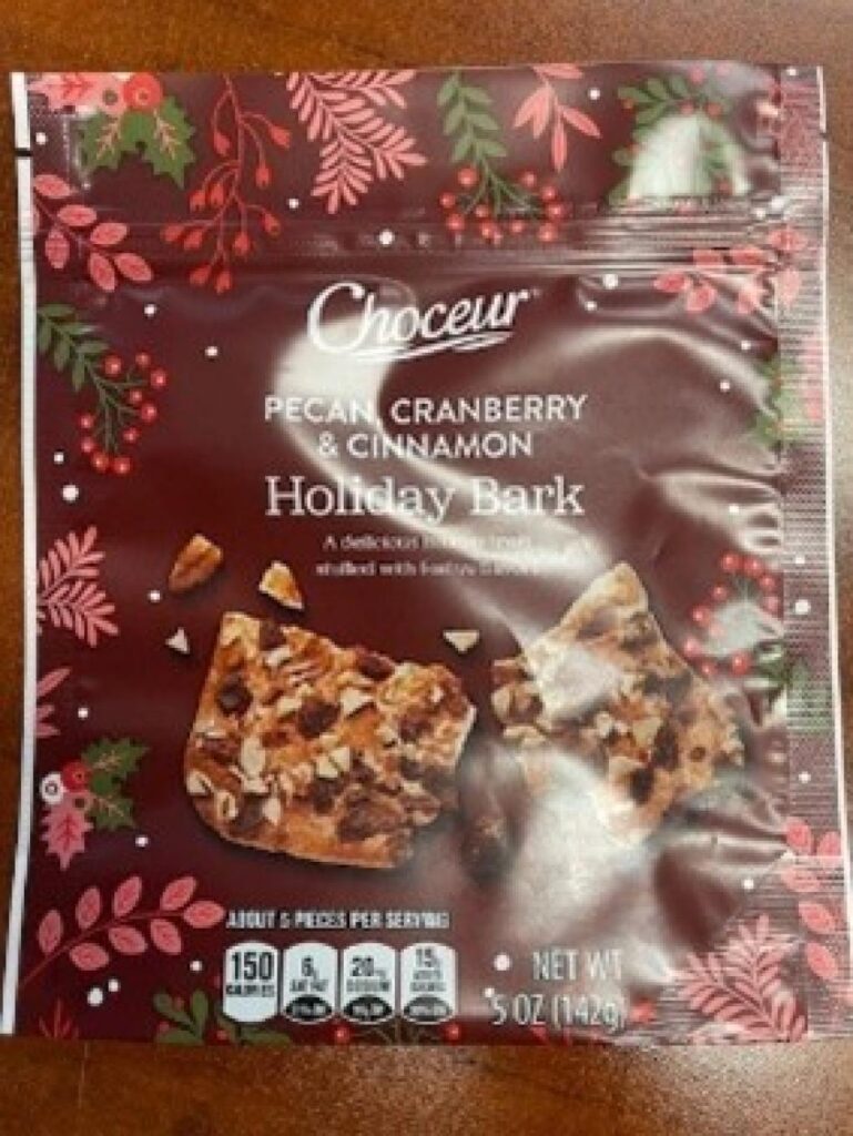 Holiday Bark Sold at ALDI Stores Recalled for Undeclared Allergens