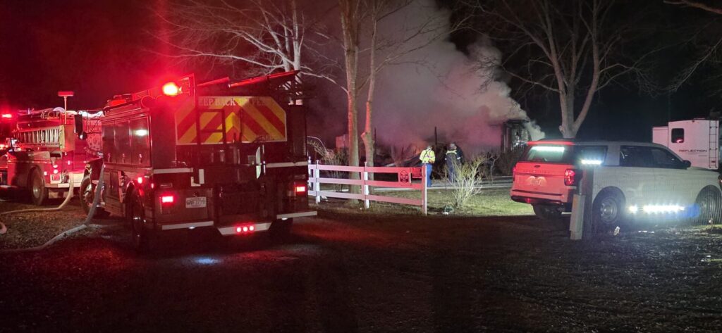 One Injured in Early-Morning House Fire in Spring Creek Community
