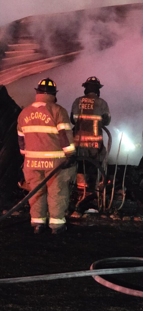 One Injured in Early-Morning House Fire in Spring Creek Community