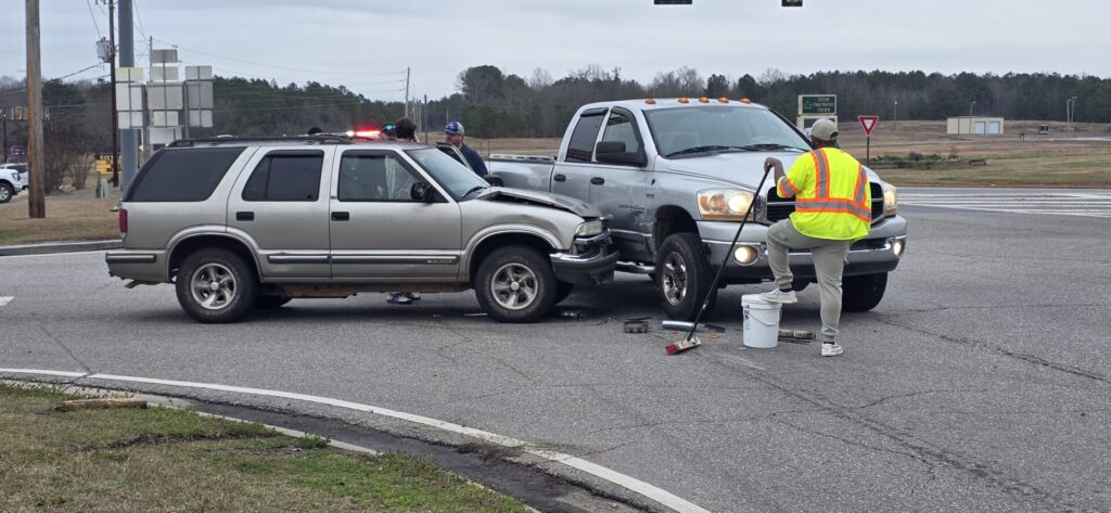 Two-Vehicle Accident Reported in Centre; No Serious Injuries