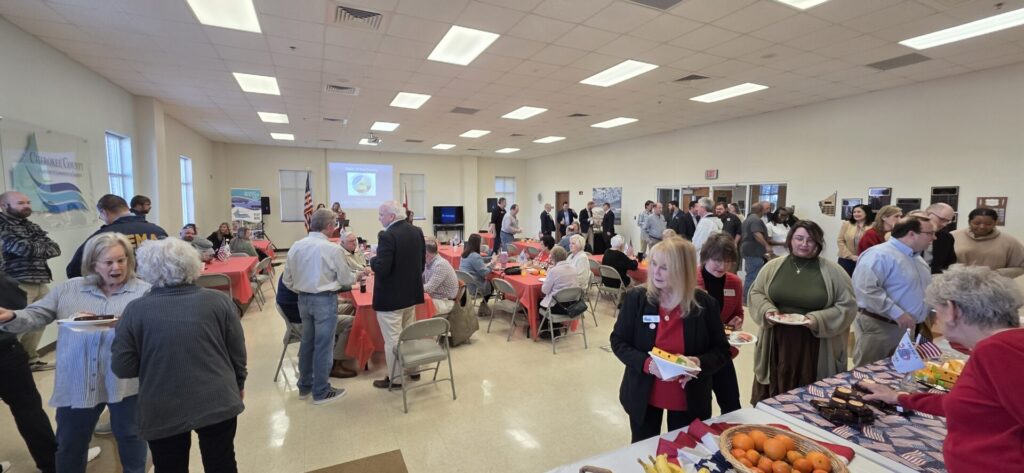 Burgess Delivers State of Cherokee County Address at Chamber Breakfast