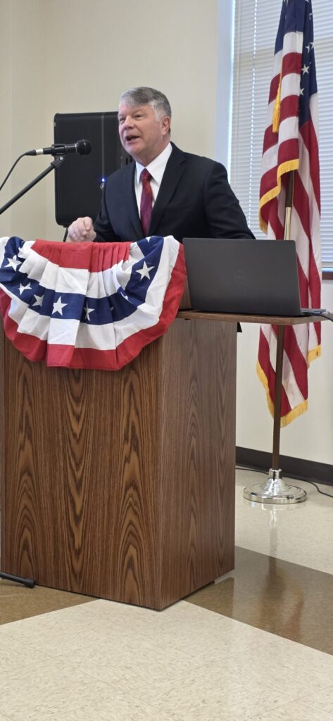 Burgess Delivers State of Cherokee County Address at Chamber Breakfast