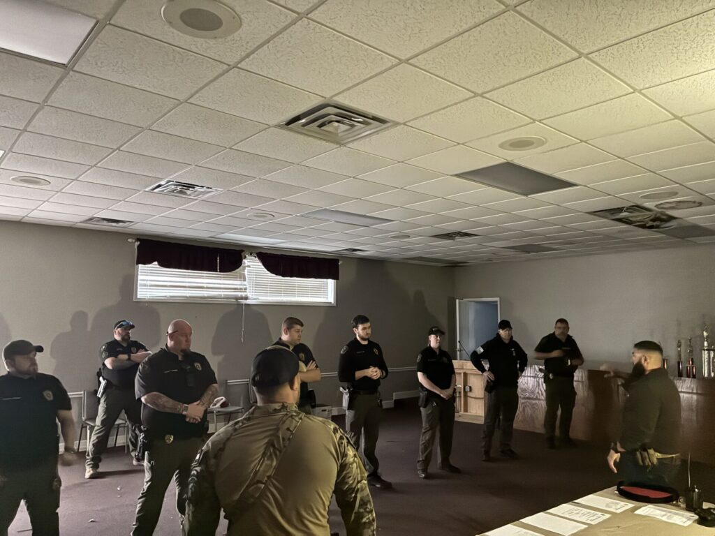 Centre Police Conduct Firearms, Building-Clearing Training at Former City Hall