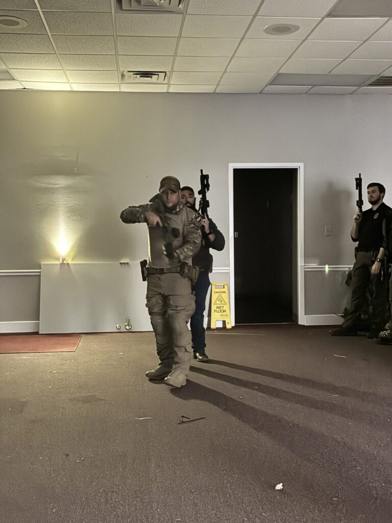 Centre Police Conduct Firearms, Building-Clearing Training at Former City Hall