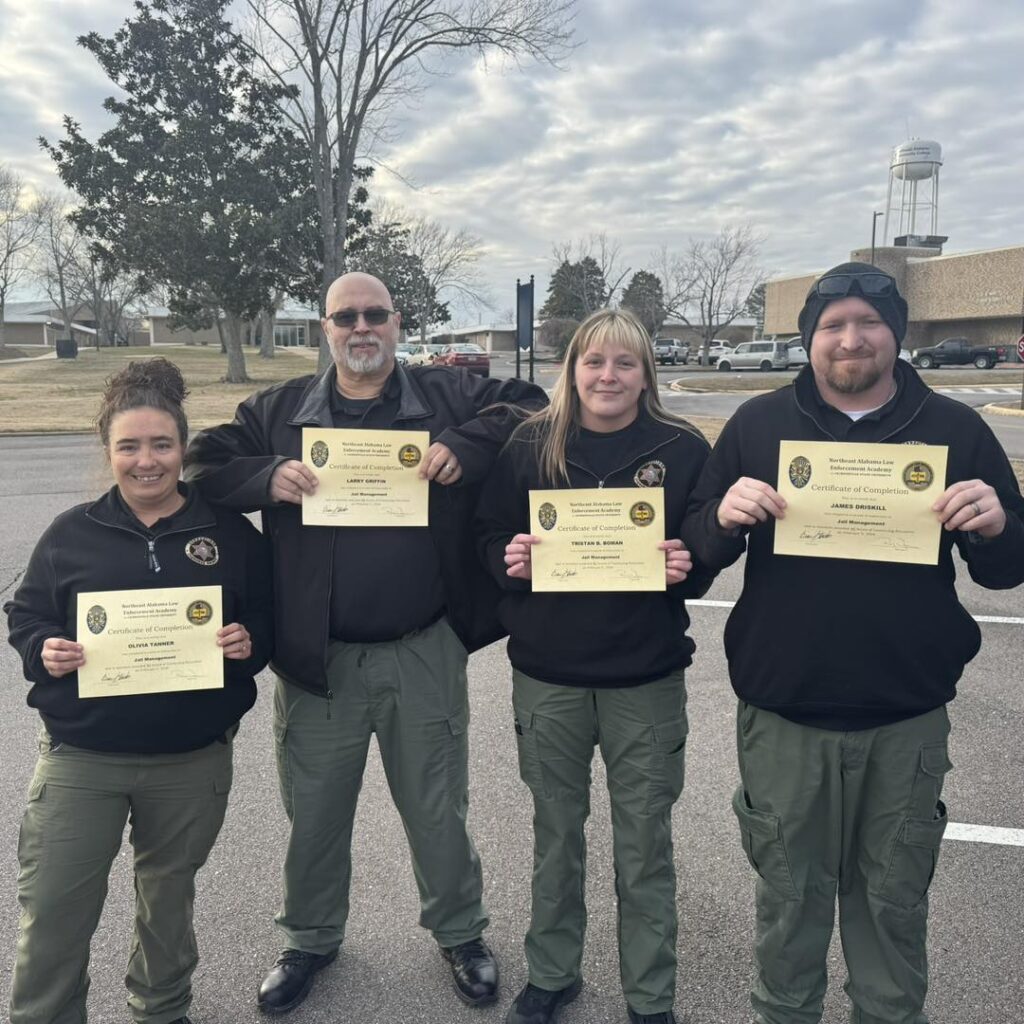 Cherokee County corrections officers complete jail management training