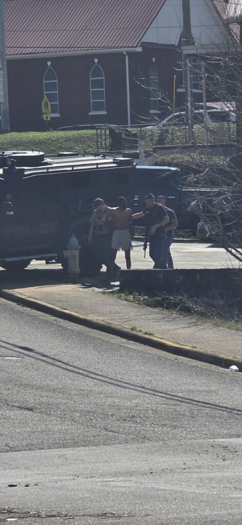 JSOG Mobilized to Gadsden Scene; Distraction Device Sparks Small Fire

One Taken Into Custody