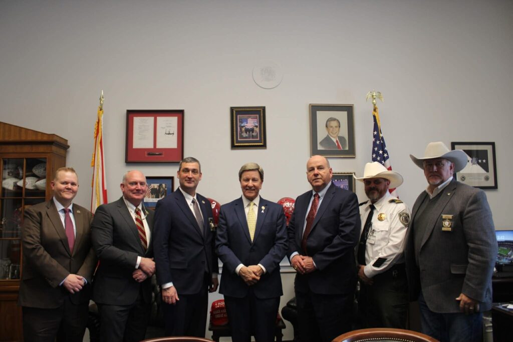 Sheriff Shaver, Chief Deputy Summerford and Investigator Hairston Attend National Sheriffs’ Conference

Meet with Alabama Delegation in Washington