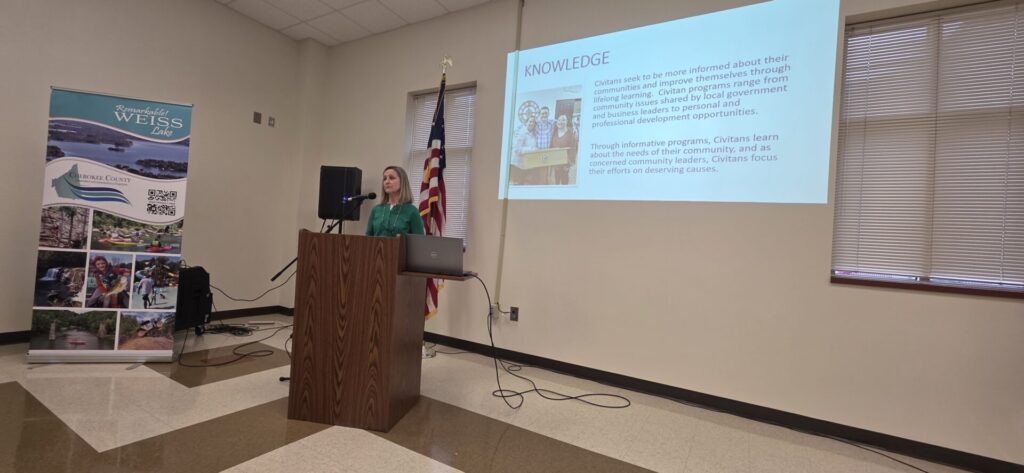 Cherokee County Civitan Club Highlights Service Mission at Chamber Breakfast