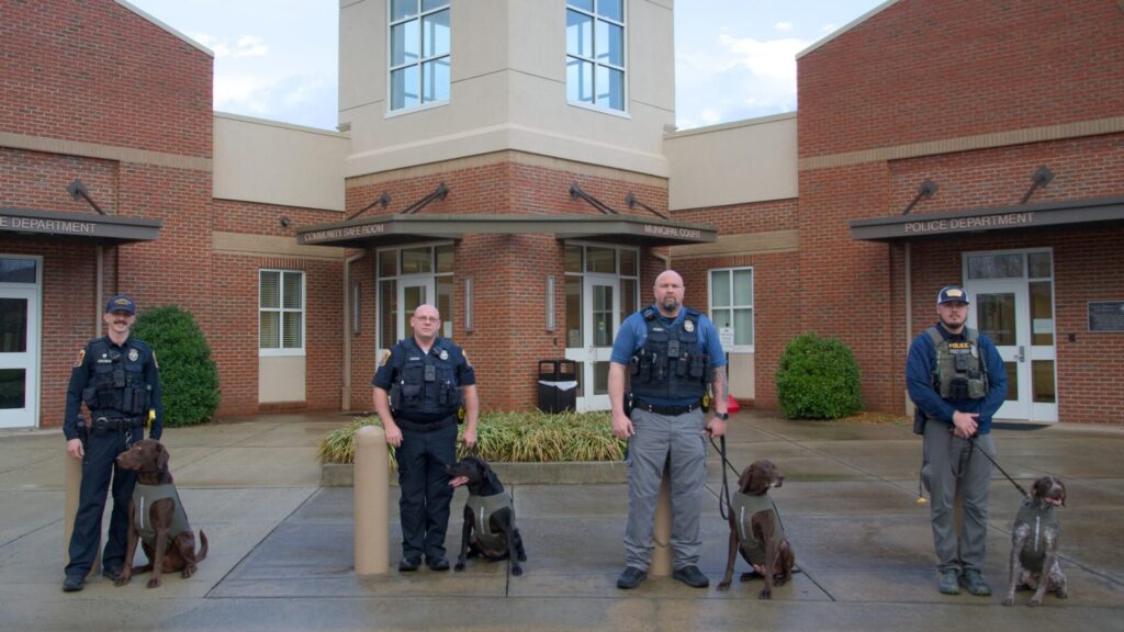 Jacksonville Police Department K9s Receive Donated Protective Body Armor