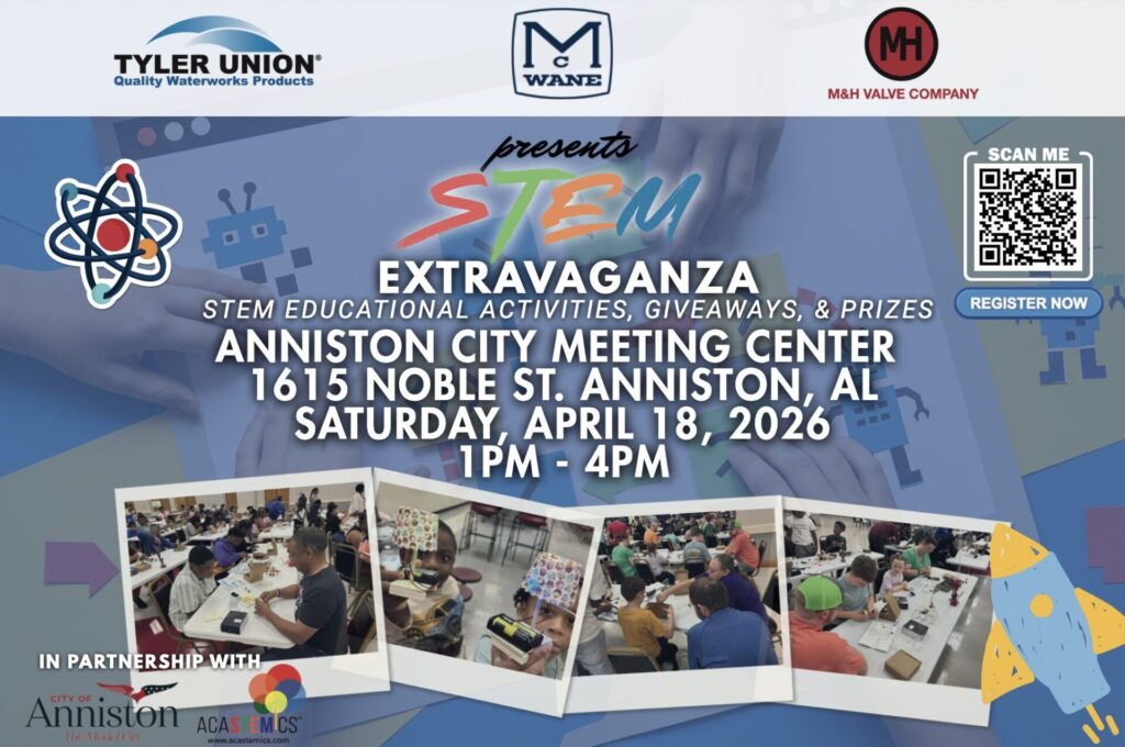 Free McWane STEM Camp Set for April 18 in Anniston