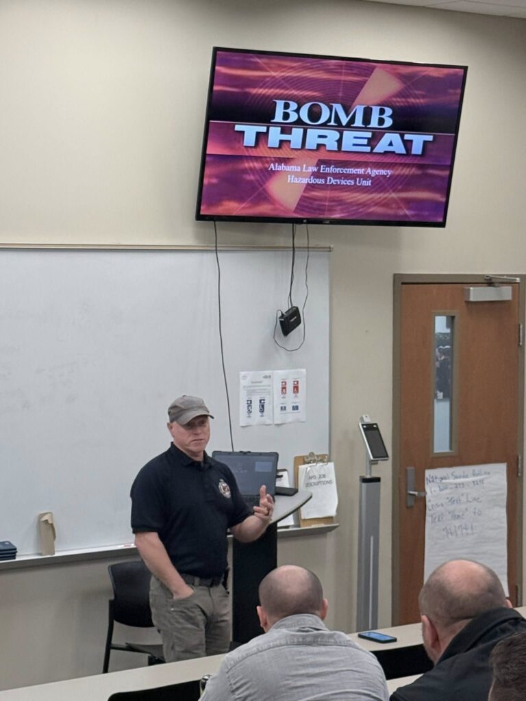 Anniston Police Officers Receive Specialized Bomb Threat Management Training