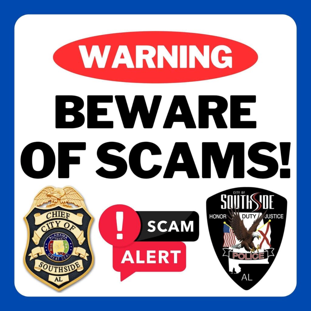 Southside Police Issue Scam Alert Regarding Door-to-Door Pine Straw Sales