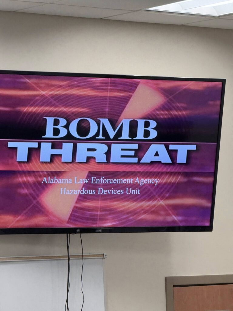 Anniston Police Officers Receive Specialized Bomb Threat Management Training