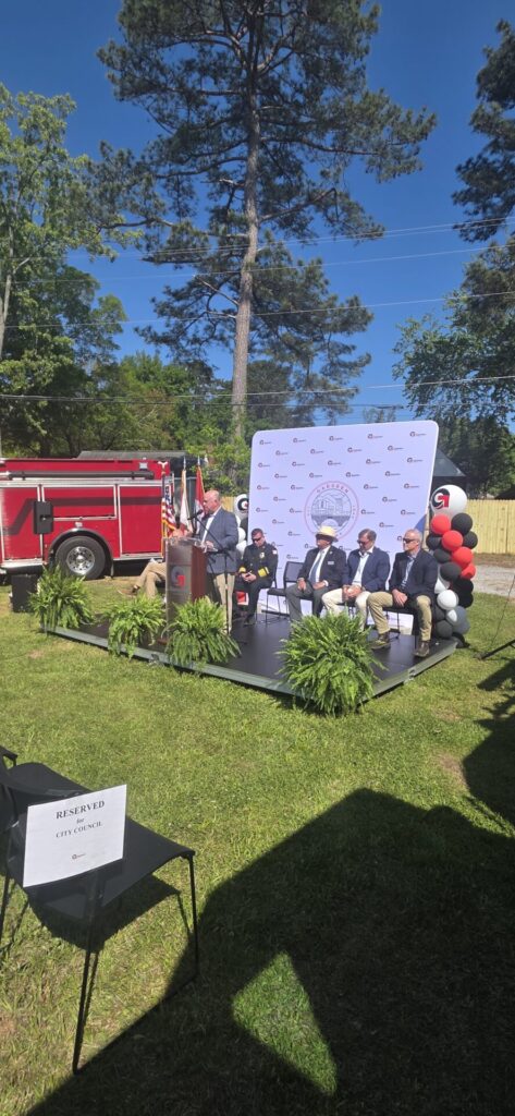 Details From Groundbreaking on new Gadsden Fire Station 8