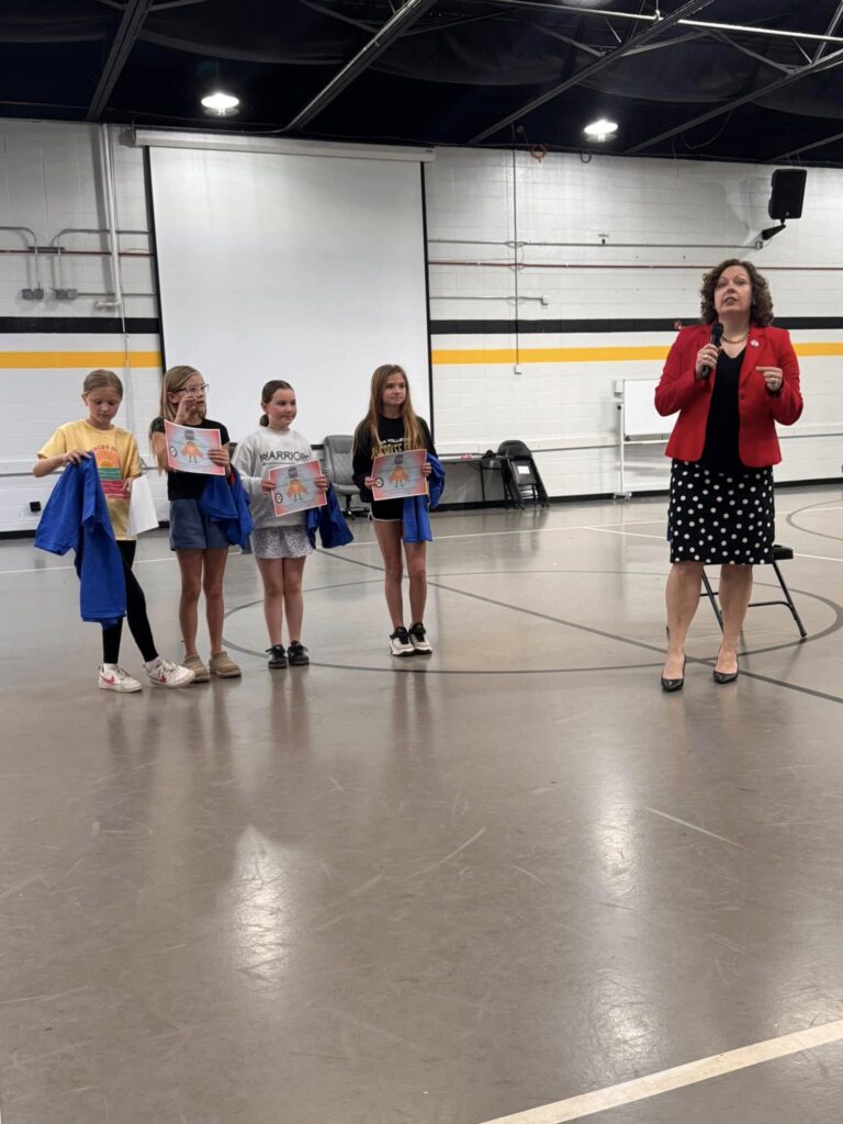 District Attorney Summerford Honors Centre Elementary Students with Power of 1 Awards