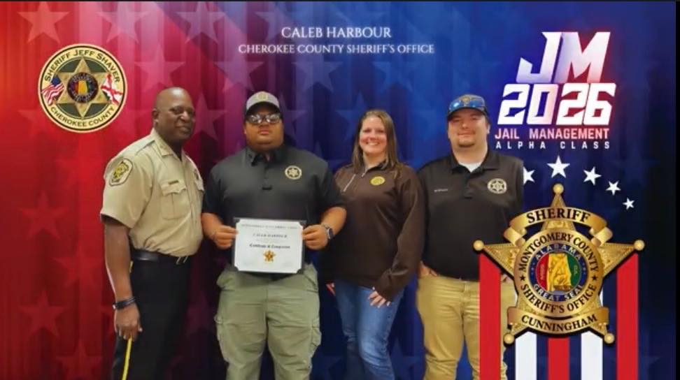 Cherokee County Corrections Officers Graduate from Jail Management Training