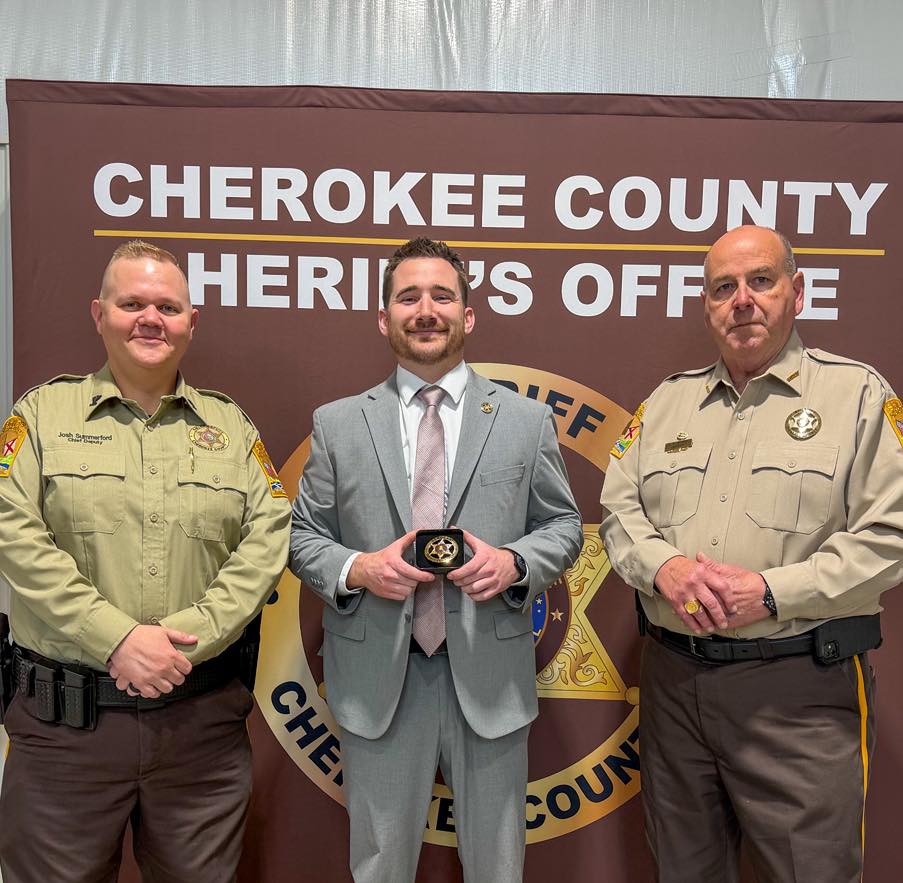 Several Promotions Announced at Cherokee County Sheriff’s Office