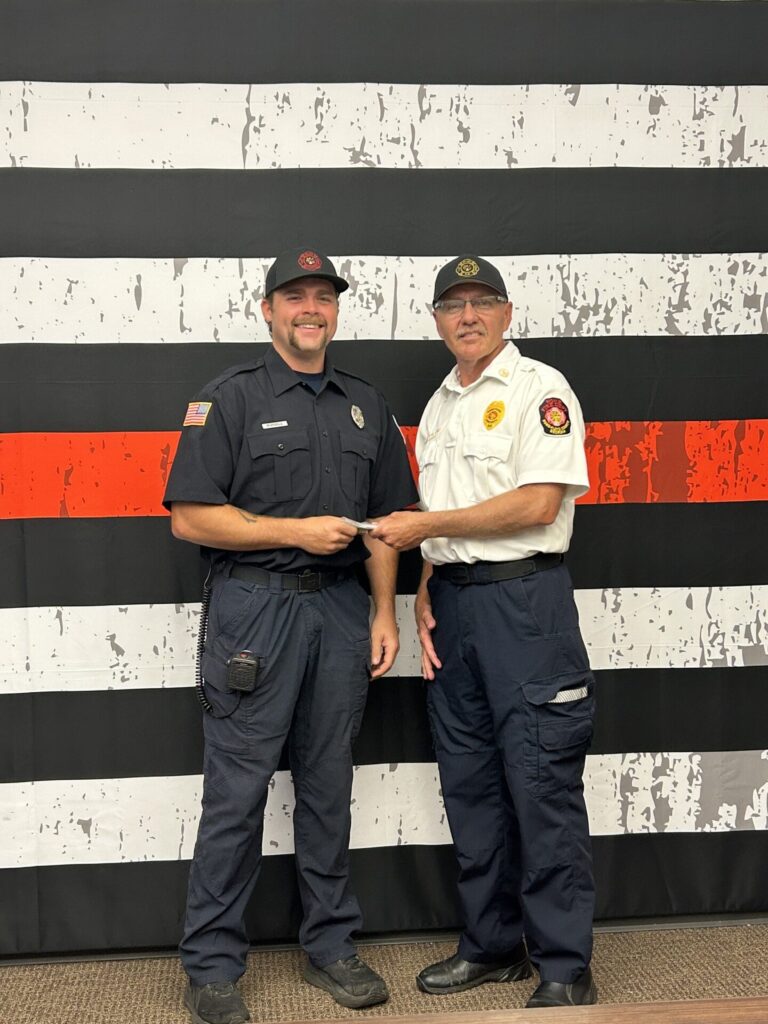 Centre Native Riley Russell Promoted to Corporal with Rome-Floyd Fire Department