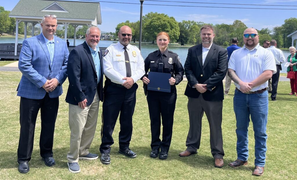 Southside Police Officer K. Harris Graduates from Northeast Alabama Law Enforcement Academy
