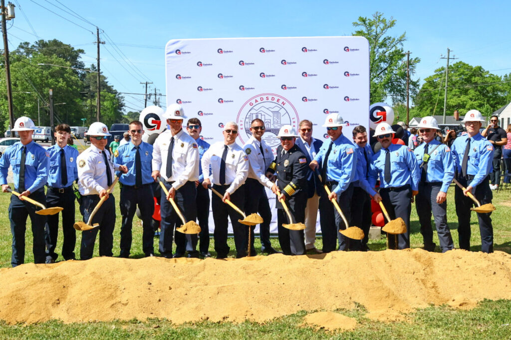 Details From Groundbreaking on new Gadsden Fire Station 8