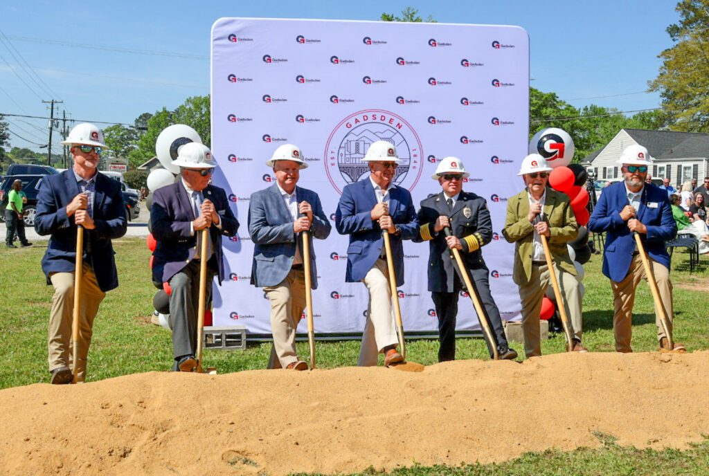Details From Groundbreaking on new Gadsden Fire Station 8