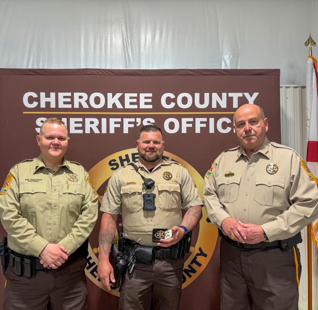 Several Promotions Announced at Cherokee County Sheriff’s Office